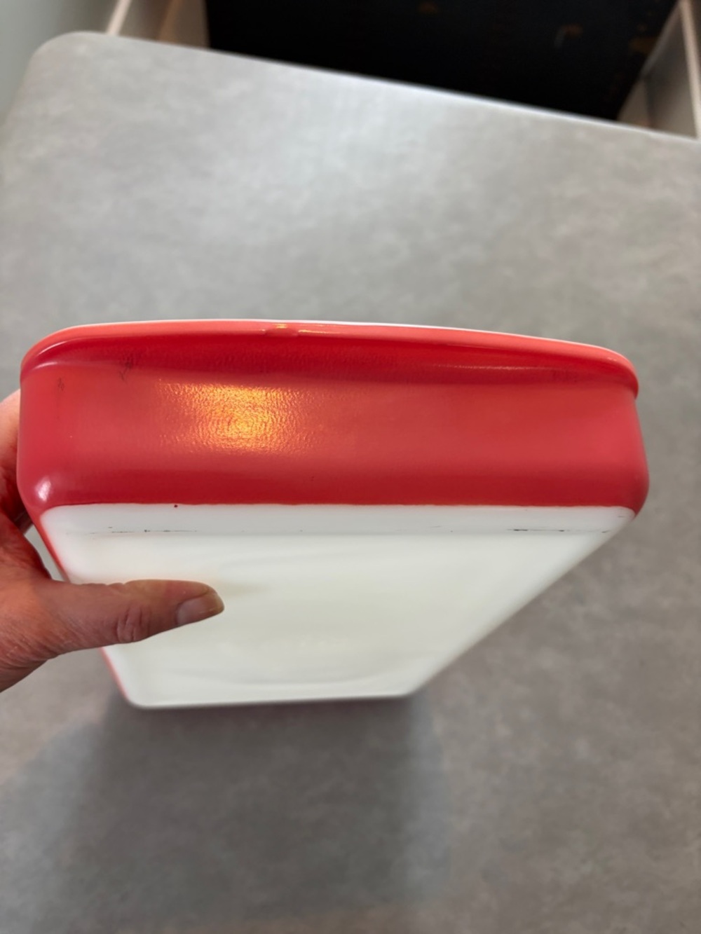 Vintage Pyrex Flamingo 232 2QT Rectangular Baking/Casserole Dish - Picture 7 of 10